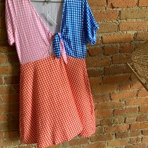 Asos colorful summer dress. Size 14.